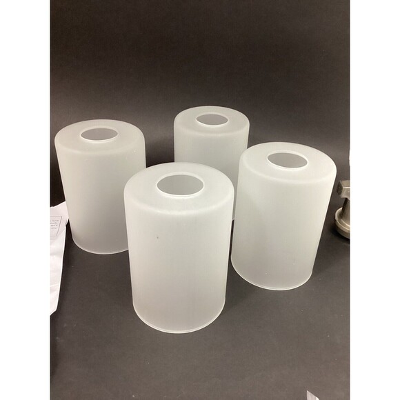 Doraimi Lighting - 4-Light Fixture - Frosted Glass - 4110B4 - New Open Box - Picture 2 of 9